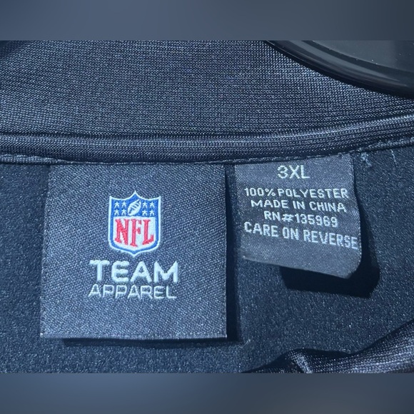 NFL Team Apparel Baltimore Ravens Football Track Jacket Men’s 3XL EUC - Picture 7 of 9